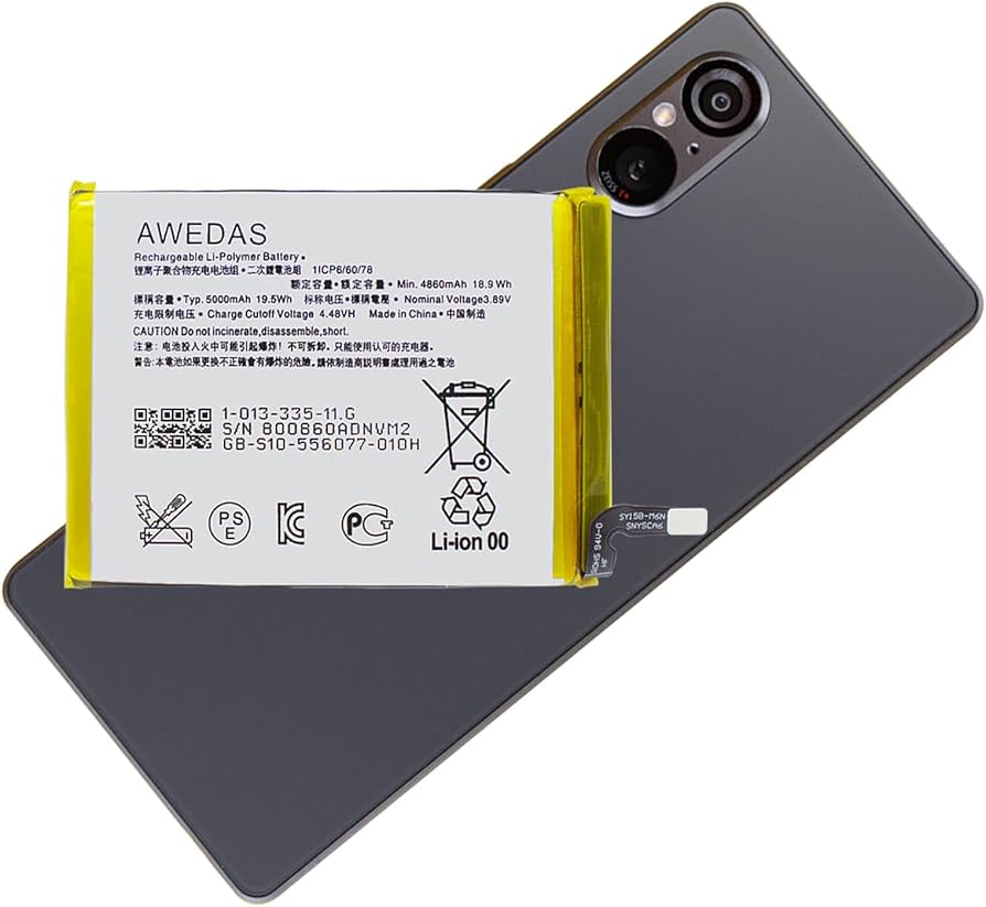 Amazon.com: AWEDAS Replacement Battery for Xperia 5 V 5G Amazon.com: AWEDAS Replacement Battery for Xperia 5 V 5G